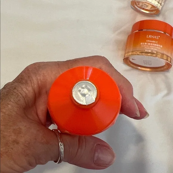 NWOT Lrnas organic Vitamin C Skincare Set with cleanser toner serum moisturizer - Picture 6 of 14